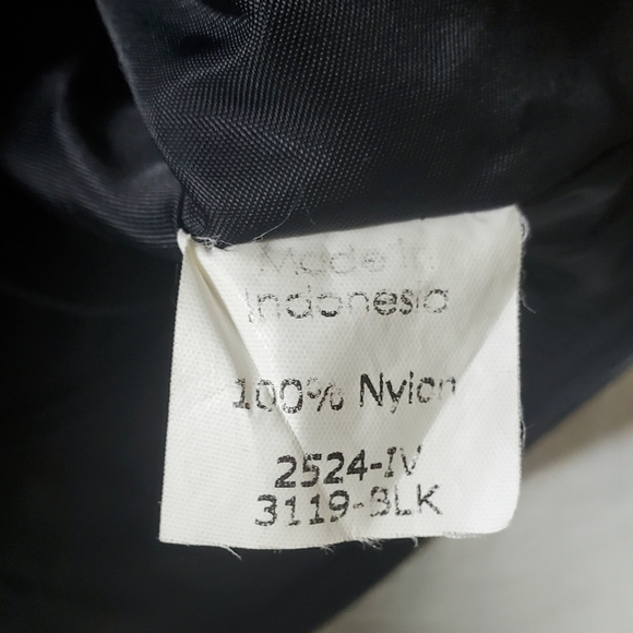 The Sak Black Crochet Boho Hobo Shoulder Hand Bag Purse - Picture 13 of 13